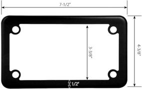 img 2 attached to LFPartS Черный мотоцикл из нержавеющей стали Лицензия