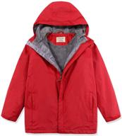 cunyi boys' midweight windproof outerwear by204878 - seo-friendly clothing logo