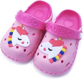img 4 attached to 👣 HQCITY Toddler Garden Clogs: Unisex Water Shoes, Boys and Girls Sandals