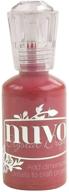 🍁 tonic studios nuvo autumn red crystal drops - 1.1oz bottle - crafting supplies logo