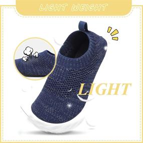 img 2 attached to 👶 STQ Toddler Slippers Socks: Comfortable Non-Slip House Shoes for Boys & Girls