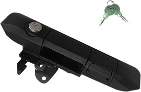 img 4 attached to 🔒 Улучшенная безопасность: черный замок Pop and Lock для Toyota Tacoma 2005-2015