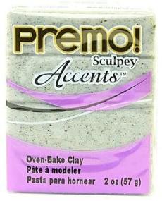 img 1 attached to 5-Pack Gray Granite Sculpey Premo Premium Polymer Clay - 2 oz Each
