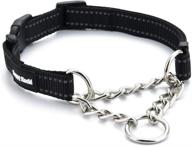 🐶 mogoko martingale dog collars with metal chain and buckle: reflective training collar for effective pet discipline logo