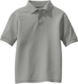 img 2 attached to 👕 Joe's USA - Youth Polos: School Uniform Shirts in 14 Vibrant Colors - Sizes Youth XS-XL