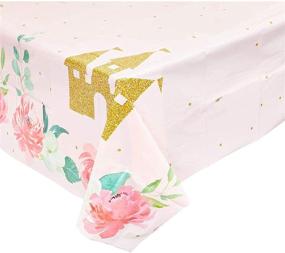 img 3 attached to 🎀 Blue Panda Princess Birthday Party Plastic Table Cover (3 Pack, 54 x 108 inches): Decorate in Style!