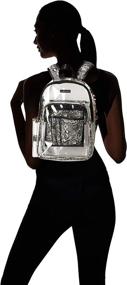 img 1 attached to 🎒 Sakroots Unisex Adults Festival Clear Backpack: Stylish and Functional!