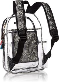 img 3 attached to 🎒 Sakroots Unisex Adults Festival Clear Backpack: Stylish and Functional!