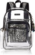 🎒 sakroots unisex adults festival clear backpack: stylish and functional! logo