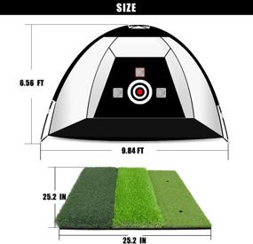 img 3 attached to VANCL Practice 10X6X6 7Ft Upgraded Accessories