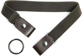 img 4 attached to 👗 Ultimate Comfort: Adjustable Invisible Stretch Women's Buckle Accessories