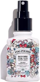 img 4 attached to 💩 Poo-Pourri Спрей для туалета "До того, как ты пойдешь": аромат "Веселое Спритзмас", 2 жидких унции - эффективное средство от запахов!