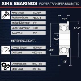 img 3 attached to 🔧 Обновленные запасные подшипники для колес XiKe, подходящие для тачек