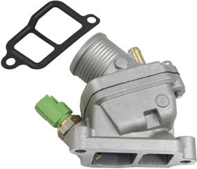 img 1 attached to Beck Arnley 143-0865 Thermostat: Optimal temperature control for ultimate engine performance