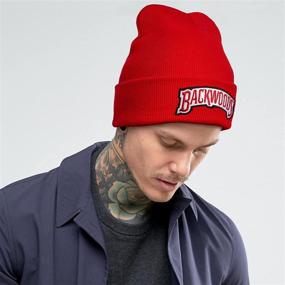 img 3 attached to 🧢 LHSCVJSEKL Beanie: Stylish Unisex Slouchy Knit Winter Hat with Embroidery – Ultimate Skull Cap