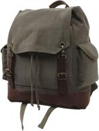 🎒 olive rothco expedition rucksack - vintage style backpacks logo