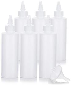 img 4 attached to 🧴 Refillable Plastic Squeeze Bottle Travel Accessories in Travel Bottles & Containers – Made with Natural Materials