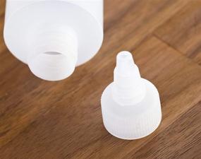 img 1 attached to 🧴 Refillable Plastic Squeeze Bottle Travel Accessories in Travel Bottles & Containers – Made with Natural Materials