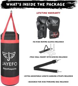 img 1 attached to Kids 5PCS Boxing Punching Bag
