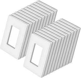 img 4 attached to BESTTEN Screwless Receptacle Residential Commercial Electrical in Wall Plates & Accessories