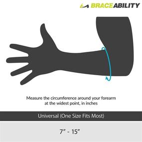 img 3 attached to 👍 BraceAbility Epicondylitis Brace: Effective Elbow Strap for Medial/Lateral Pain and Tendonitis