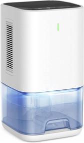 img 4 attached to 🌧️ LEEL Dehumidifier 42OZ - Powerful & Portable Moisture Absorber for Home Basements, Bedrooms, Bathrooms, Closets, RVs, and Campers