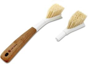img 2 attached to 🧼 Laid Back Dish Brush 2.0 Refill, 2-Pack - Complete Circle