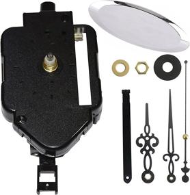 img 4 attached to Enhance Your Wall Clock: DIY Pendulum Quartz Mechanism Replacement Kit with Battery Operation and 1/2 inch Short Shaft Movement