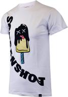 👕 screenshotbrand s11910 hip hop goldchain t shirt - white/medium - men's clothing, t-shirts & tanks logo