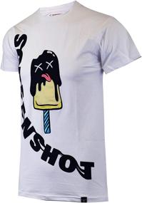 img 4 attached to 👕 SCREENSHOTBRAND S11910 Hip Hop Goldchain T Shirt - White/Medium - Men's Clothing, T-Shirts & Tanks