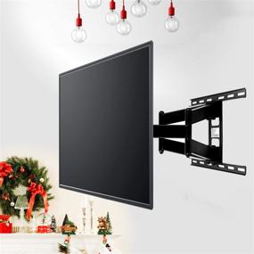 img 3 attached to 🖥️ FORGING MOUNT Long Extension TV Mount: Full Motion Bracket for 42-95 Inch Flat/Curve TVs, 43 inch Long Arm, Holds up to 165 lbs - VESA800x400mm