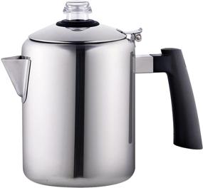 img 4 attached to ☕ Cook N Home 8-Cup Stainless Steel Stovetop Percolator Coffee Pot Kettle, Tea