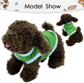 img 3 attached to 🐕 Stay Cool this Summer with the Dog Shirt Cooling Vest - Pack of 3 Puppy Clothes for Dogs and Cats