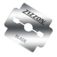 zizzon callus shaver replacement blades - 100 count: maintain precision & performance logo