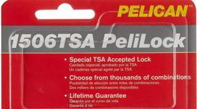 img 2 attached to 🔒 Enhance Travel Security with Pelican 1500 518 000 1506 TSA Lock