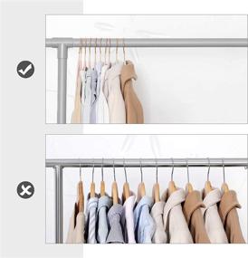 img 1 attached to 👗 SONGMICS Velvet Hangers, Pack of 30, Non-Slip Clothes Hanger with Rose Gold Swivel Hook, Space-Saving, for Coats, Shirts, Dresses, Trousers, Ties, 17.7 x 0.2 x 9.3 Inches, Light Pink UCRF21PK30