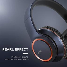 img 2 attached to 🎧 LORELEI X8 Over-Ear Wired Headphones: Lightweight, Foldable, and Portable with Microphone and Tangle-Free Nylon Line - Ideal for Smartphone, Tablet, Computer, Mp3/4 (Dark Blue)