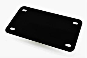 img 2 attached to Black Motorcycle Anodized Aluminum Standard