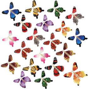 img 4 attached to 🦋 Beemean Magic Flying Butterfly Cards – Novelty & Gag Toys for Wind-up Fun