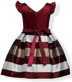 img 1 attached to Unleash Your Little Girl's Beauty with OURDREAM Ruffles Dresses - Stunning Sleeveless Attire for Girls' Clothing