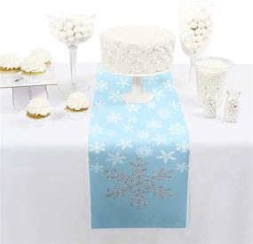 img 2 attached to ❄️ Winter Wonderland Snowflake Holiday Wedding Catering Supplies & Equipment