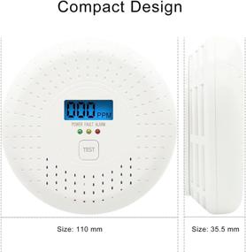 img 2 attached to GiiHoo Detector Battery Powered Monoxide