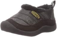 keen howser ii unisex child shoes - black/keen yellow, size 4 m us логотип