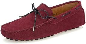 img 4 attached to Yldsgs Bow Tie Leather Driving Moccasins