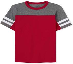 img 1 attached to Childrens Place Short Sleeve T Shirt Boys' Clothing for Tops, Tees & Shirts