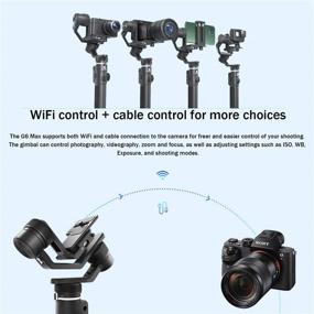 img 3 attached to 📷 FeiyuTech G6 Max 3-Axis Camera Gimbal Stabilizer for Mirrorless Canon 200D II M50, Sony ZV1, a6500, Panasonic GH4, GoPro Hero 8/7, iPhone 11 Pro Max XR XS, Pocket/Action Cameras, Smartphones