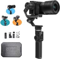 📷 feiyutech g6 max 3-axis camera gimbal stabilizer for mirrorless canon 200d ii m50, sony zv1, a6500, panasonic gh4, gopro hero 8/7, iphone 11 pro max xr xs, pocket/action cameras, smartphones logo