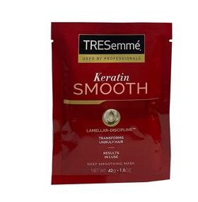 img 2 attached to Tresemme Mask Keratin Smooth With 💇 Marula Oil - Convenient 10-Pack, 1.5oz (44ml) Size