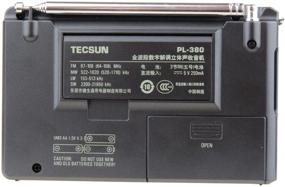 img 2 attached to 📻 TECSUN PL-380 DSP FM Stereo. MW. SW. LW. World Band PLL Radio Receiver with LCD Display and Enhanced ETM Function