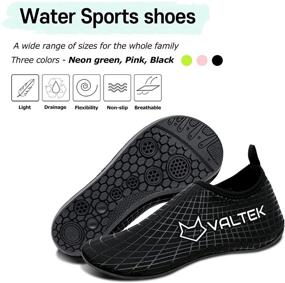 img 3 attached to VALTEK Girls' Athletic Water Shoes for Children